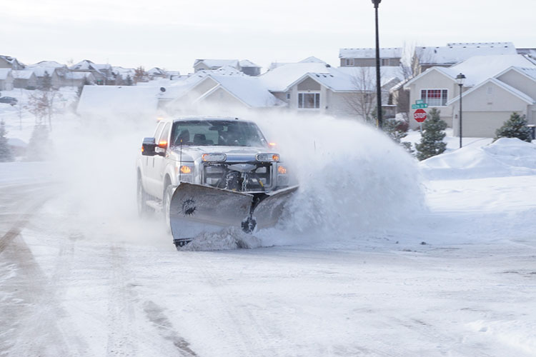 snow plowing business